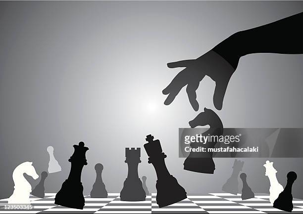 checkmate - chess stock illustrations