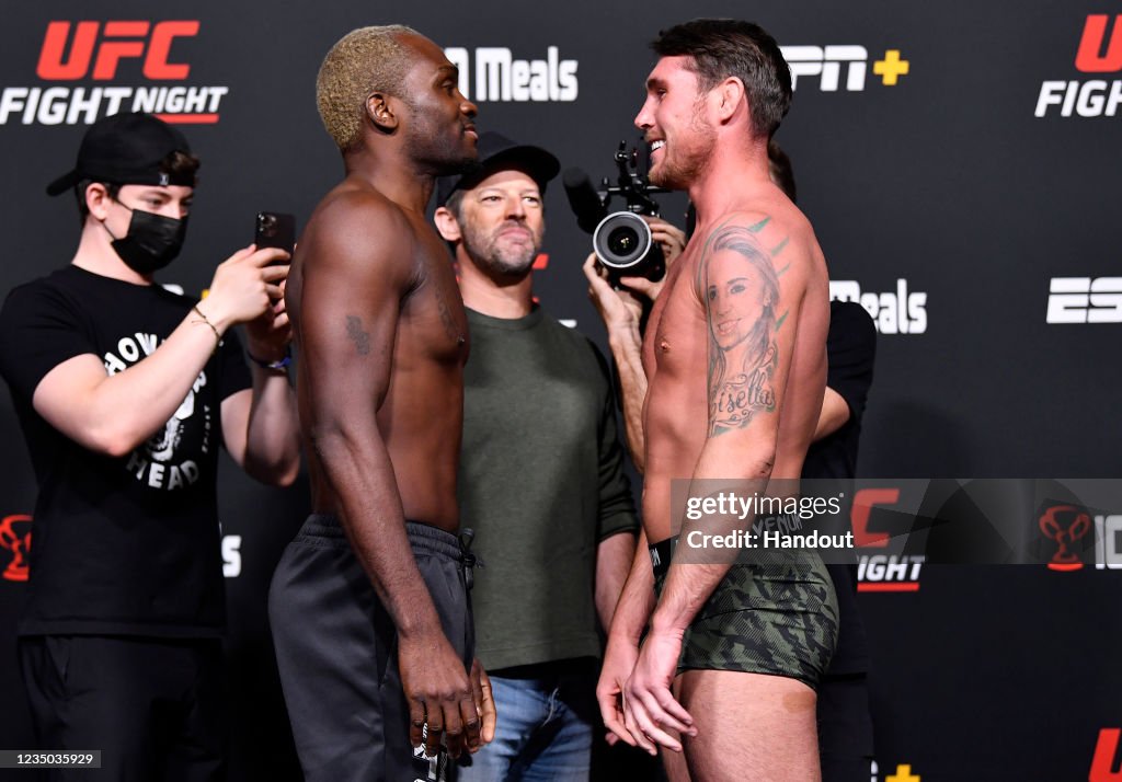 UFC Fight Night: Brunson v Till Weigh-in