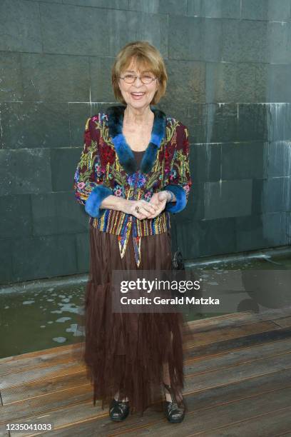 Cornelia Froboess attends the Deutscher Schauspielpreis 2021 at Spindler & Klatt on September 3, 2021 in Berlin, Germany.