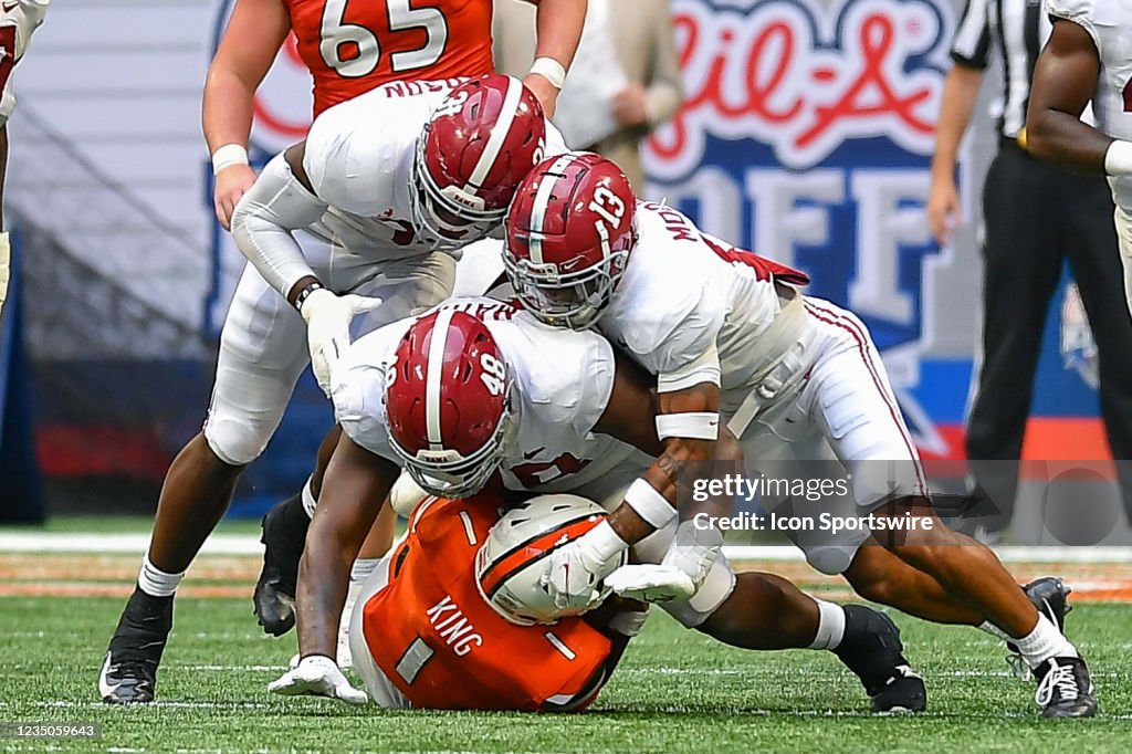 COLLEGE FOOTBALL: SEP 04 Chick-Fil-A Kickoff Game - Miami v Alabama