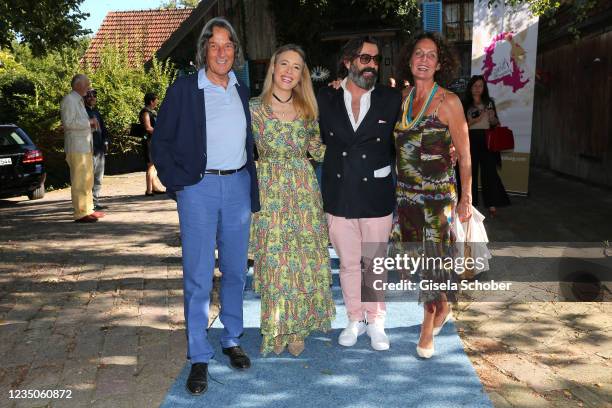 Dr. Hans-Wilhelm Mueller-Wohlfahrt, Franziska Fugger von Babenhausen, Mauro Bergonzoli, Karin Mueller-Wohlfahrt during the Mauro Bergonzoli live...