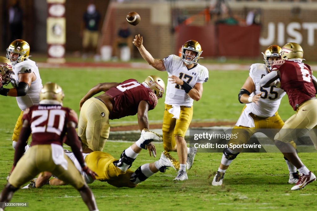 COLLEGE FOOTBALL: SEP 05 Notre Dame at Florida State
