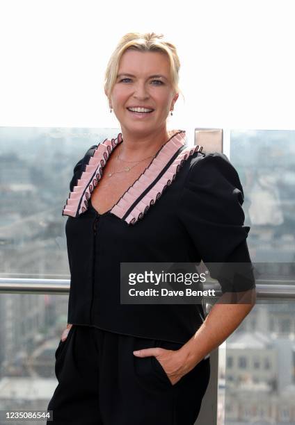 Tina Hobley attends the launch of the Goddess Hygeia Necklace for Goddess Day by The Happy Vagina x Atelier Romy at Treehouse Hotel London on...
