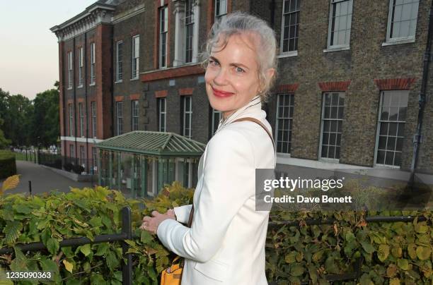 Elizabeth McGovern attends the ATG Summer Party hosted by Ambassador Theatre Group CEO Mark Cornell and Sienna Miller in support of Sir Sam Mendes...