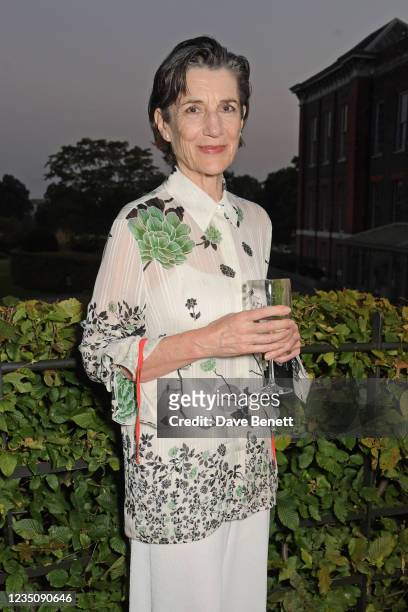 Dame Harriet Walter attends the ATG Summer Party hosted by Ambassador Theatre Group CEO Mark Cornell and Sienna Miller in support of Sir Sam Mendes...