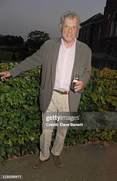 Sir Tom Stoppard attends the ATG Summer Party hosted by Ambassador Theatre Group CEO Mark Cornell and Sienna Miller in support of Sir Sam Mendes and...