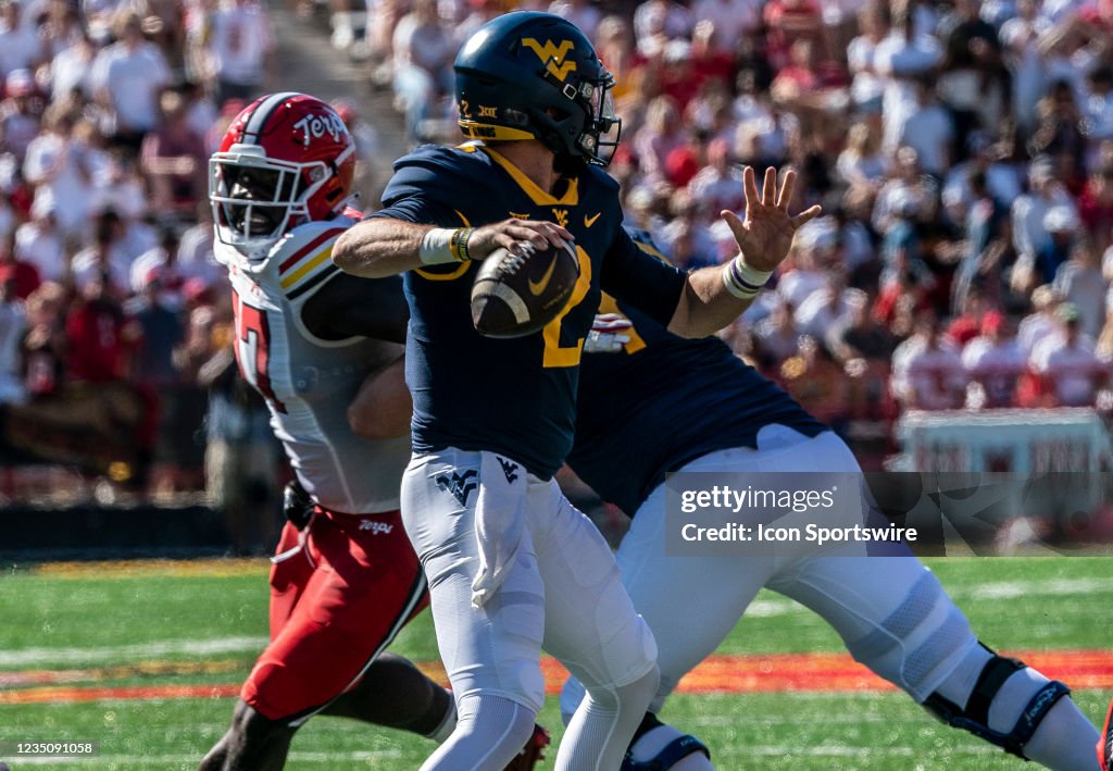 COLLEGE FOOTBALL: SEP 04 West Virginia at Maryland