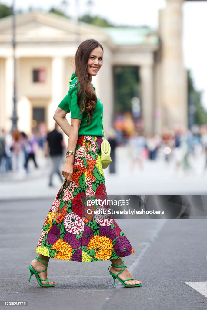 Street Style - Fashion Week Berlin - September 6, 2021