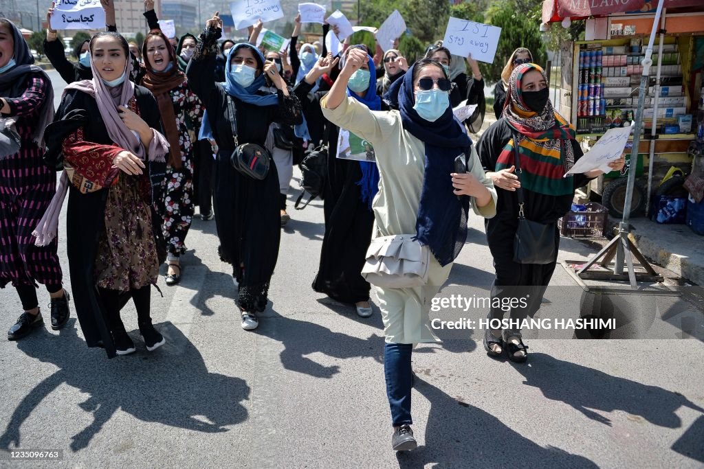 TOPSHOT-AFGHANISTAN-CONFLICT-PROTEST