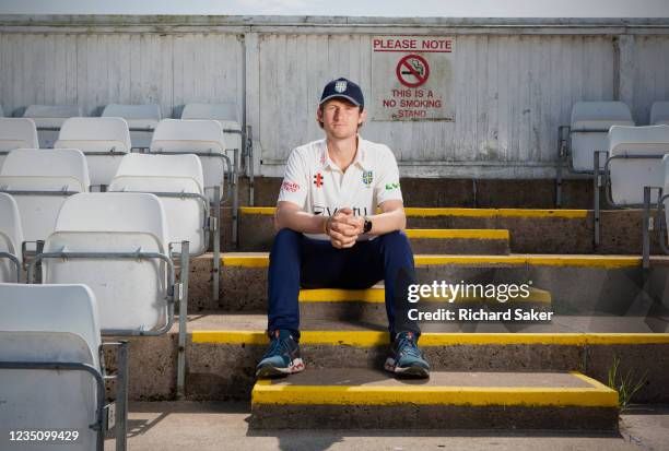 Cricketer Cameron Bancroft is photographed for the Guardian on May 13, 2021 at the Durham County Cricket Ground at Chester-le-Street, England.