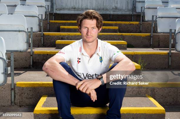 Cricketer Cameron Bancroft is photographed for the Guardian on May 13, 2021 at the Durham County Cricket Ground at Chester-le-Street, England.