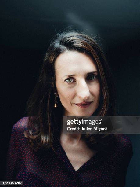 Actress Camille Cottin poses for a portrait on July 16, 2021 in Cannes, France.