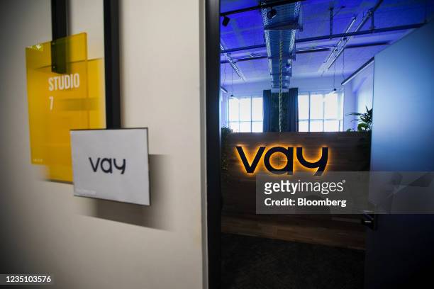 The Vay offices in Berlin, Germany, on Tuesday, Aug. 24, 2021. Vay, which has been quietly testing a fleet of remote-controlled electric vehicles all...