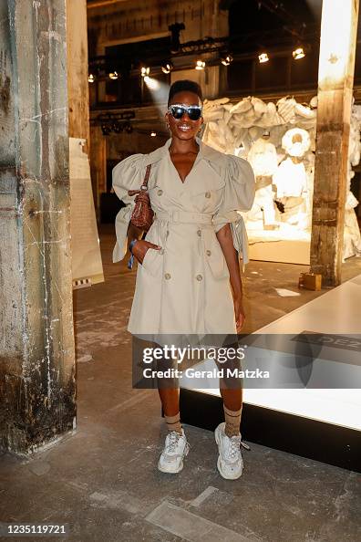 Toni DreherAdenuga attends the Rebekka Ruetz Show at the
