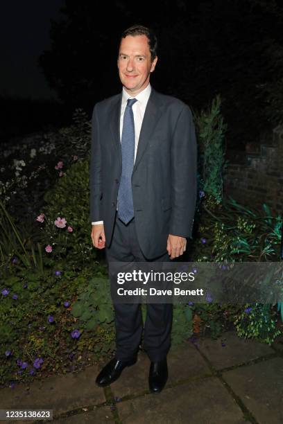 George Osborne attends the ATG Summer Party hosted by Ambassador Theatre Group CEO Mark Cornell and Sienna Miller which raised £90,000 in support of...