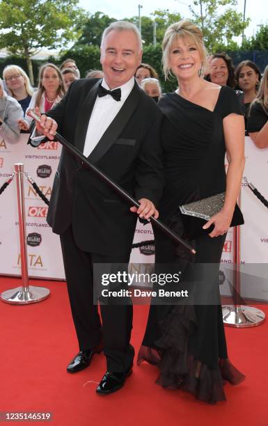 Eamonn Holmes and Ruth Langsford attend the National Television Awards 2021 at The O2 Arena on September 9, 2021 in London, England.