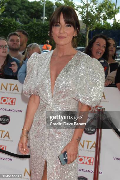 Davina McCall attends the National Television Awards 2021 at The O2 Arena on September 9, 2021 in London, England.