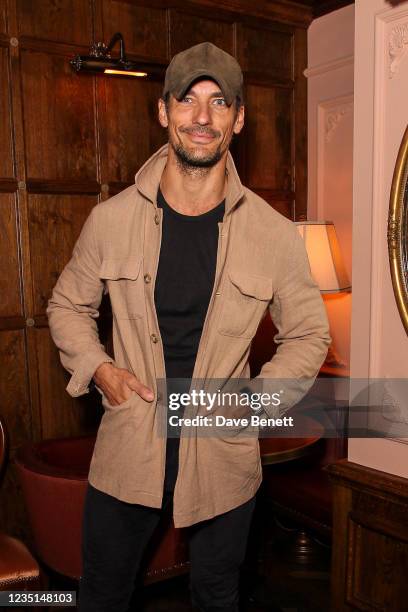 David Gandy attends the Gentleman's Journal back to work drinks party at The Cadogan Arms on September 9, 2021 in London, England.