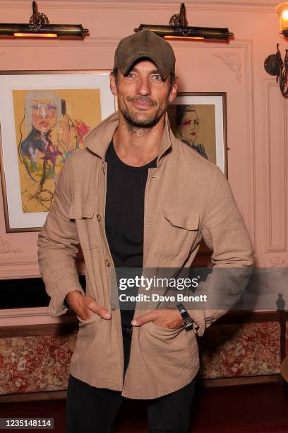 David Gandy attends the Gentleman's Journal back to work drinks party at The Cadogan Arms on September 9, 2021 in London, England.