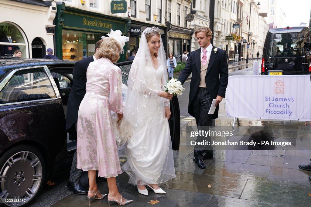 Flora Ogilvy - Timothy Vesterberg wedding- London