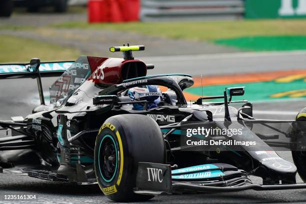 Valtteri Bottas , Mercedes-AMG Petronas Formula One Team during practice ahead of the F1 Grand Prix of Italy at Autodromo di Monza on September 10,...