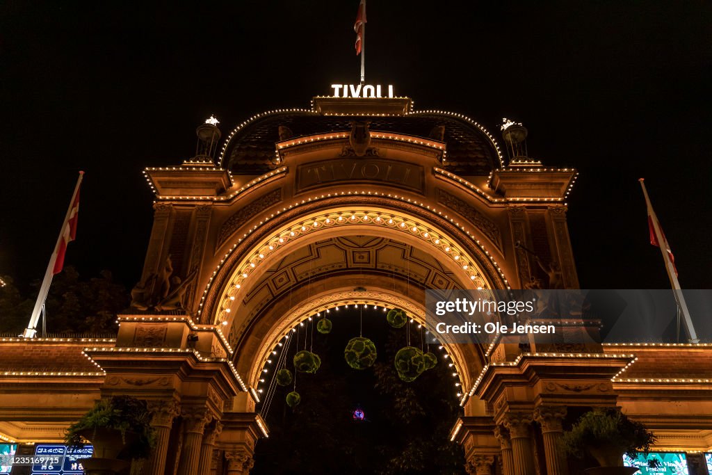 Tivoli Copenhagen Celebrates End Of All Covid-19 Restrictions In Denmark