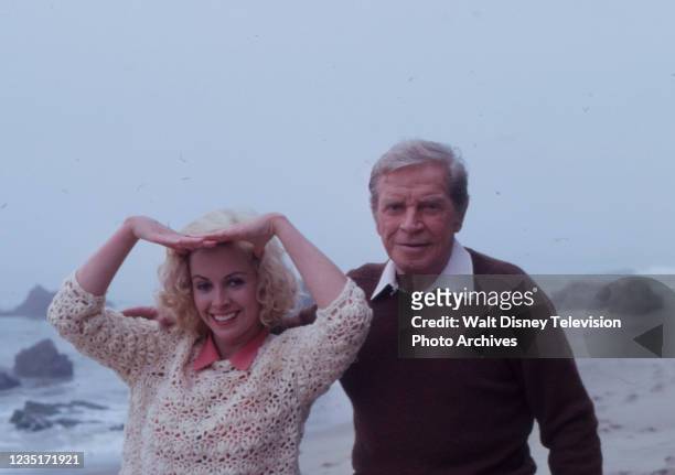Los Angeles, CA Catherine Hicks as Marilyn Monroe, Richard Basehart appearing in the ABC tv movie 'Marilyn: The Untold Story'.