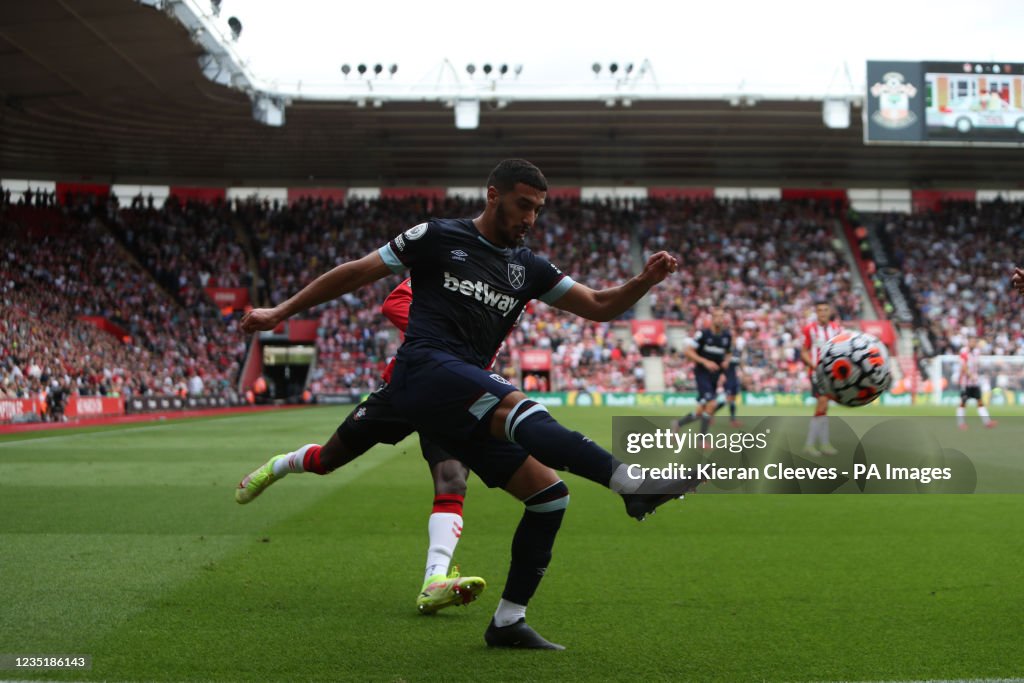 Southampton v West Ham United - Premier League - St Mary's