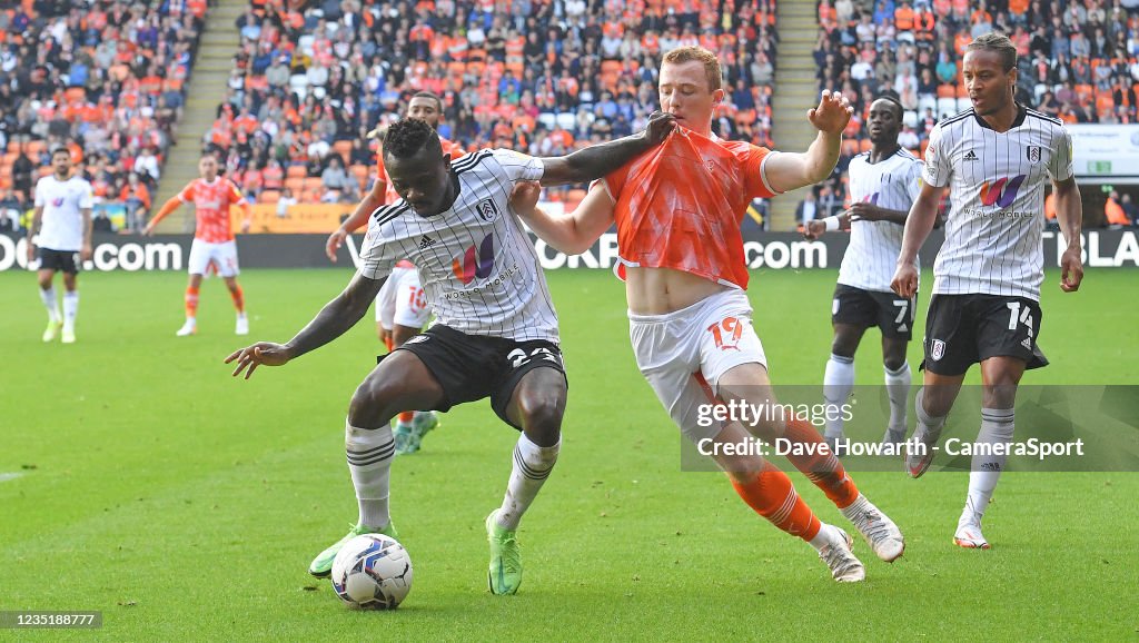 Blackpool v Fulham - Sky Bet Championship