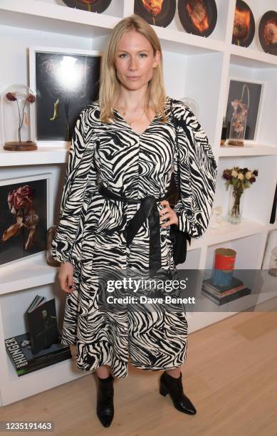 Tuuli Shipster attends Rankin's open studio weekend in celebration of Photo London 2021 at Annroy Studio on September 11, 2021 in London, England.