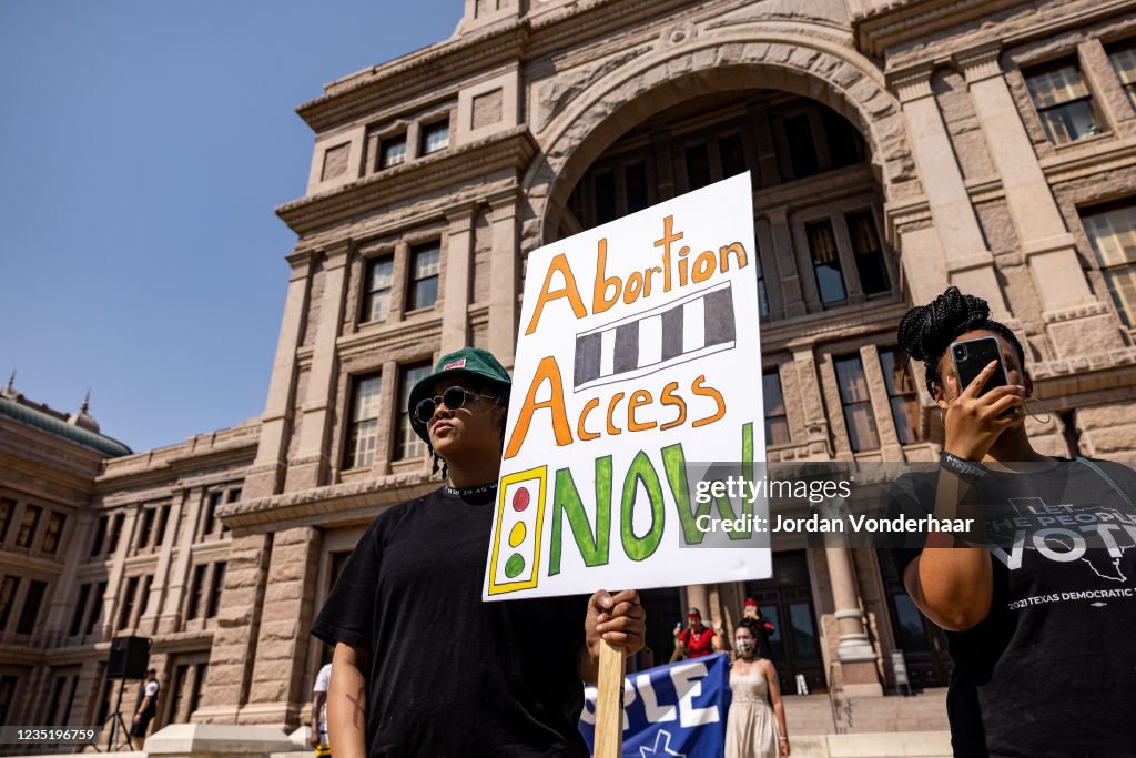 Texans Rally At State Capitol Against New Abortion Bill