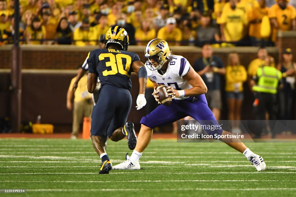 COLLEGE FOOTBALL: SEP 11 Washington at Michigan
