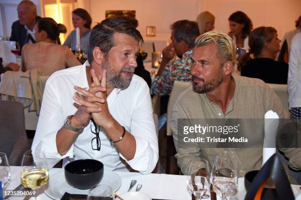Kai Wiesinger and Stephan Luca during the closing evening of the event "Summer For Friends" in aid of Welthungerhilfe at Hotel Steigenberger Seaside...