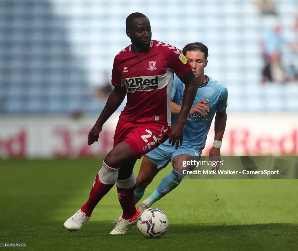 Coventry City v Middlesbrough - Sky Bet Championship