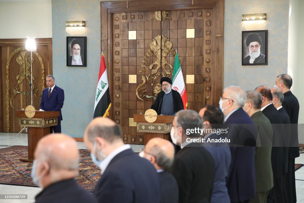 Iraqi Prime Minister Mustafa al-Kadhimi in Tehranâââââââ