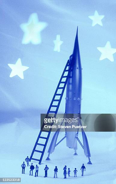 abstract concept of space flight - pre launch stock pictures, royalty-free photos & images