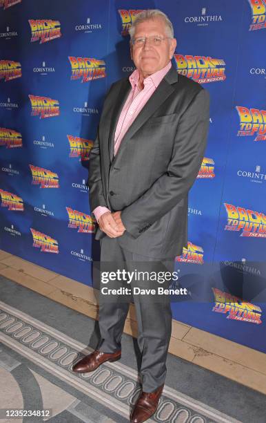 Robert Zemeckis attends a drinks reception at Corinthia London ahead of the opening night performance of "Back To The Future: The Musical" on...