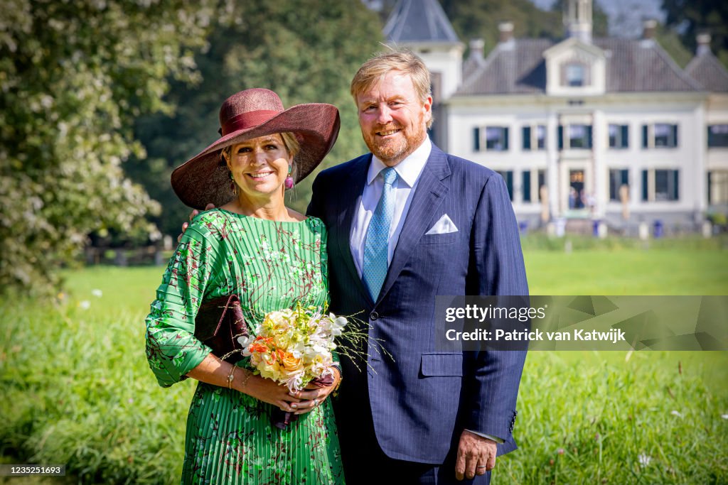 King Willem-Alexander Of The Netherlands And Queen Maxima Visit The Salland Region