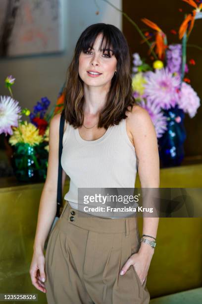 Lena Meyer-Landrut during the "End of Summer Lunch" by UND GRETEL & VeeCollective on September 14, 2021 in Berlin, Germany.