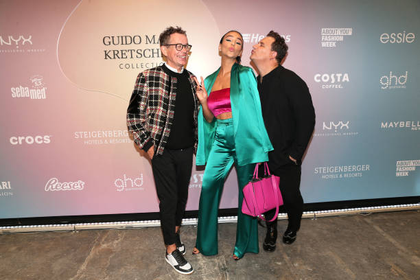 DEU: VIPS At Guido Maria Kretschmer - ABOUT YOU Fashion Week Autumn/Winter 21