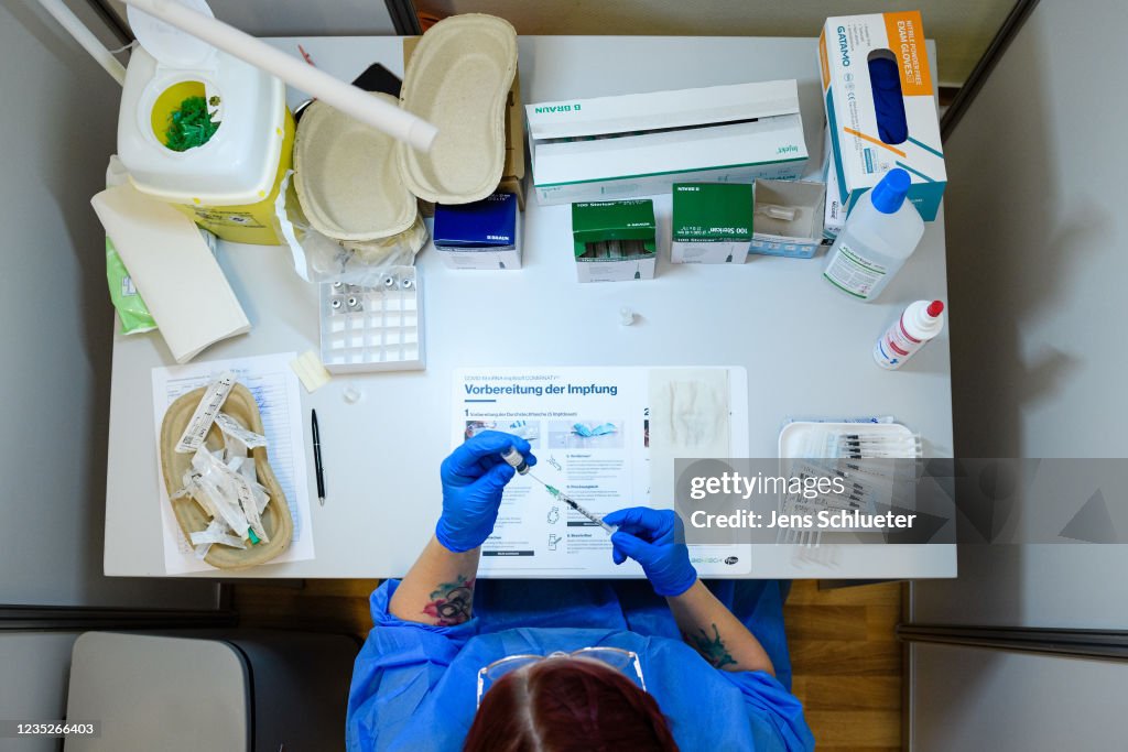 Covid-19 Boosters Vaccinations Underway Across Germany