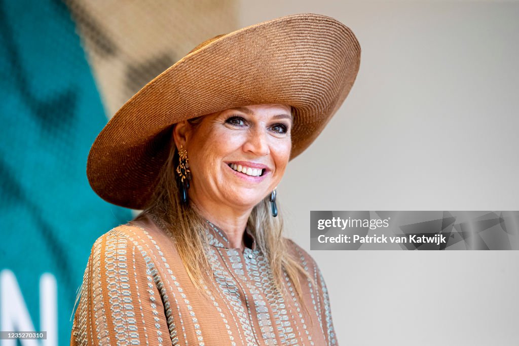 Queen Maxima Of The Netherlands Opens The House Of Culture And Governance In Hoogezand