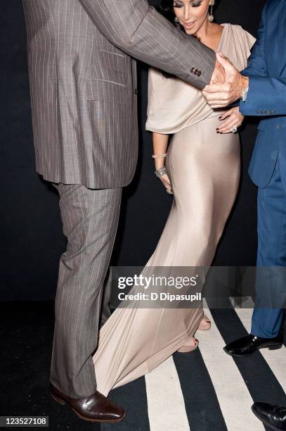 Kim Kardashian and Kris Humphries attend A Night of Style & Glamour to welcome newlyweds Kim Kardashian and Kris Humphries at Capitale on August 31,...