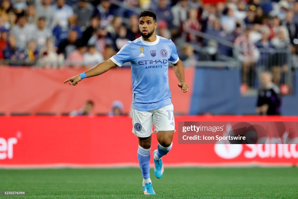 SOCCER: SEP 11 MLS - New York City FC at New England Revolution