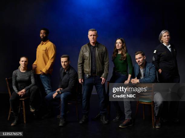 Season: 9 -- Pictured: Tracy Spiridakos as Hailey Upton, LaRoyce Hawkins as Kevin Atwater, Jesse Lee Soffer as Jay Halstead, Jason Beghe as Hank...