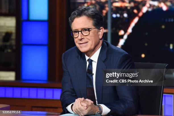 The Late Show with Stephen Colbert during Tuesdays September 14, 2021 show.