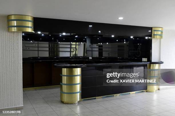 View of a house that belonged to Mexican drug dealer Amado Carrillo Fuentes aka "El Senor de los Cielos" in Alvaro Obregon municipality, in Mexico...