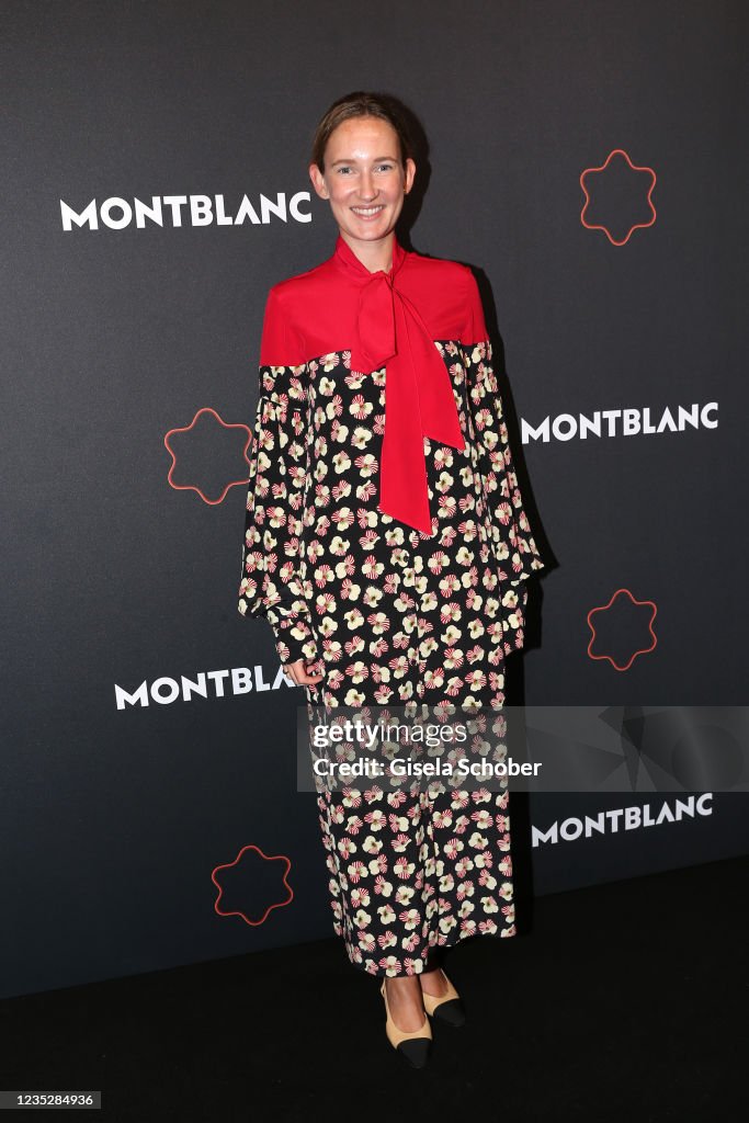 Diandra Donecker during the Montblanc UltraBlack launch event at