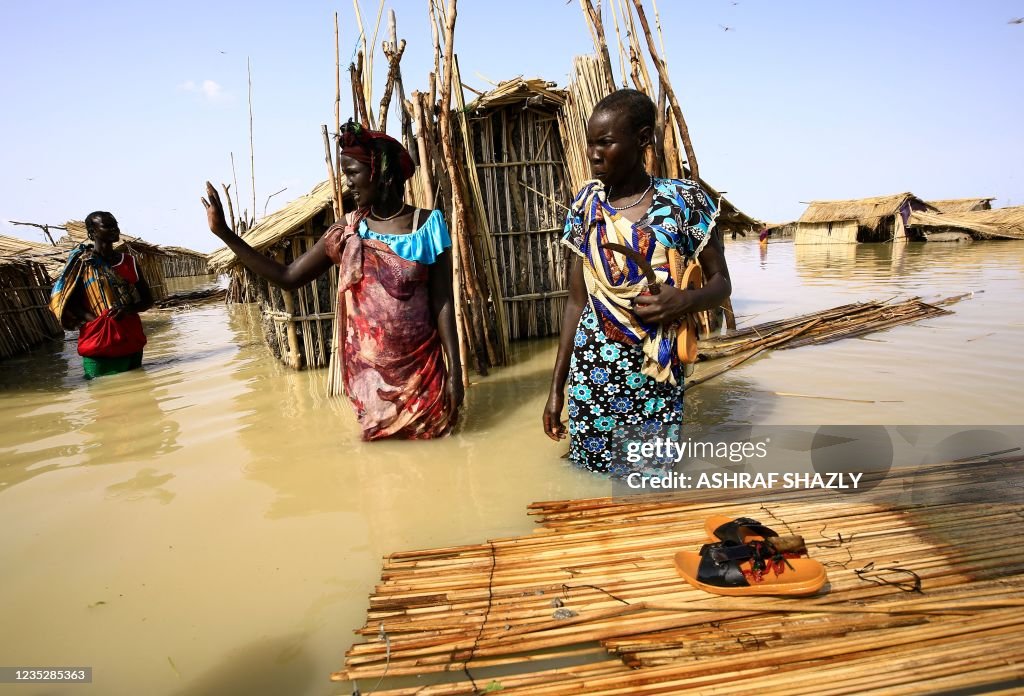 SUDAN-CONFLICT-REFUGEES-FLOODS