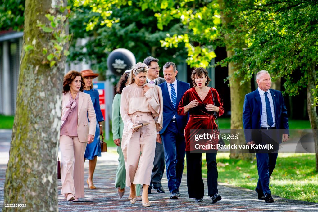 Queen Maxima Of The Netherlands Opens Superfast Computer Snellius In Amsterdam